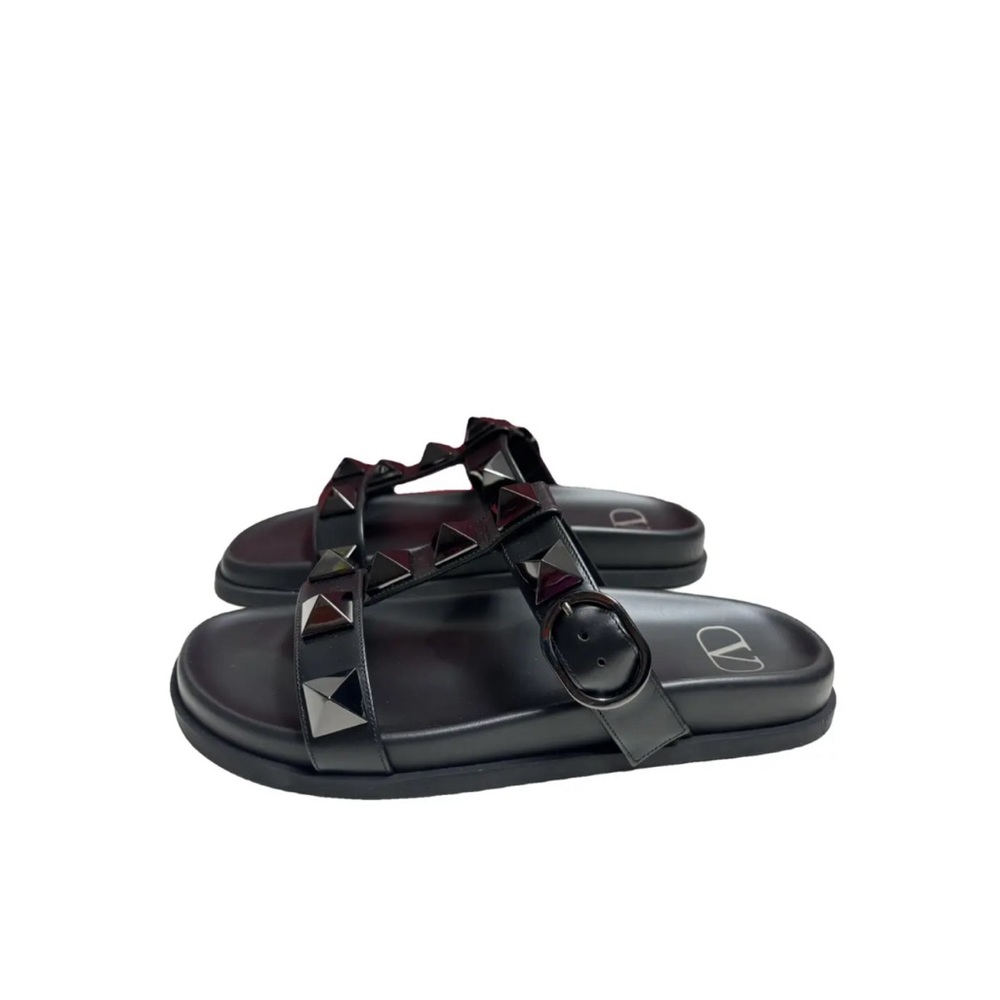 Valentino Roman Stud Leather Sandal